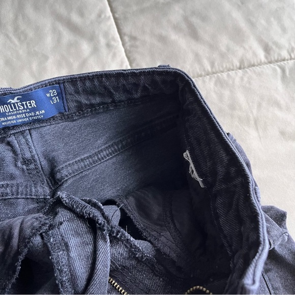 hollister • ultra high rise dad jeans - Picture 7 of 9